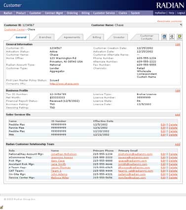 Radian Screen