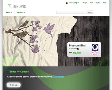 Thropic Home Page